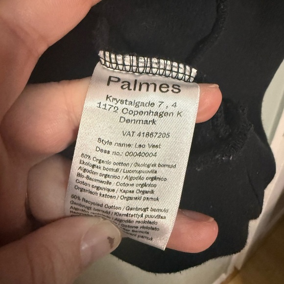 Palmes Black Leo Vest - Picture 5 of 7